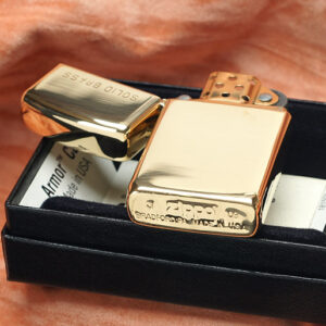 Zippo 1654 - Zippo Slim High Polish Brass Engraved 3