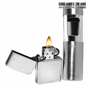 Zippo 24748 - Zippo Lighter + Pocket Ashtray Gift Set