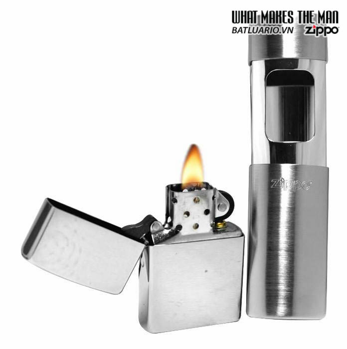 Zippo 24748 - Zippo Lighter + Pocket Ashtray Gift Set