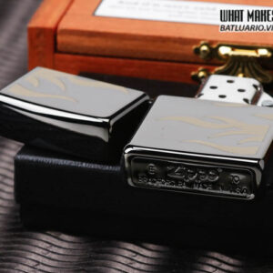 Zippo 24951 - Zippo Edged Flames Ebony