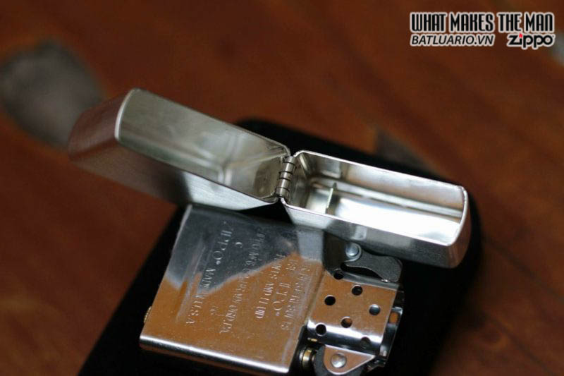 Zippo 27 - Zippo Armor Brushed Sterling Silver
