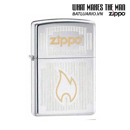 Zippo 24206 - Zippo Chrome Visions High Polish Chrome