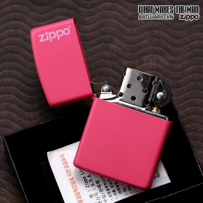 Zippo 24014ZL – Zippo Carnation Matte with Logo