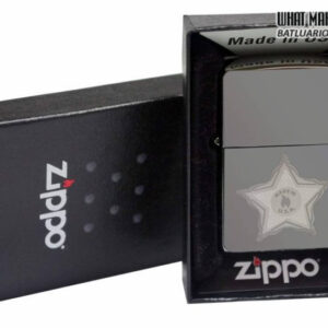 Zippo 28360 – Zippo Skull Badge Black Ice