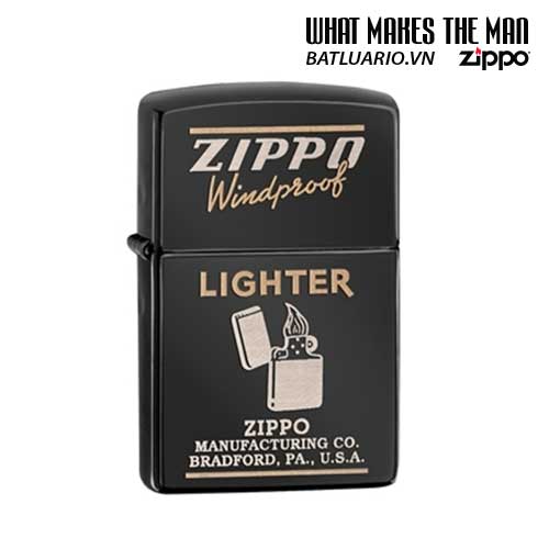 Zippo 28535 - Zippo Windproof Black Ebony