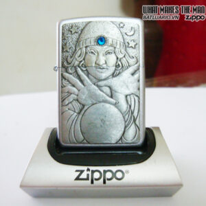 Zippo 20172 - Zippo Fortune Teller Satin Chrome 5 Zippo 20172 – Zippo Fortune Teller Satin Chrome