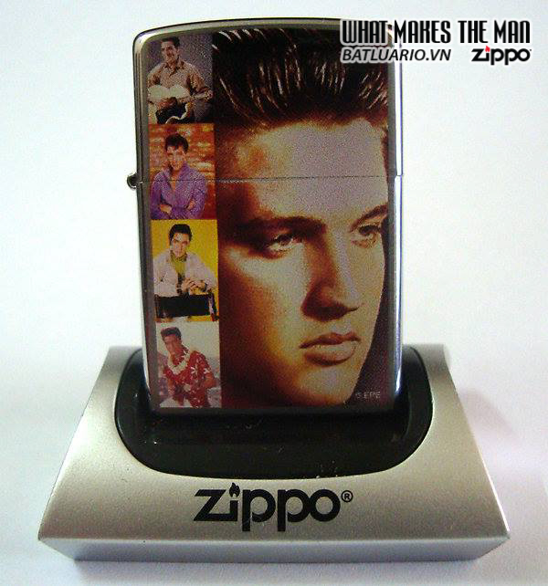 Zippo 21021 – Zippo Elvis Memories Brushed Chrome 1