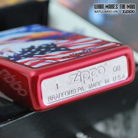 Zippo 24082 – Zippo Claudio Mazzi Freedom Watch Candy Apple Red 2
