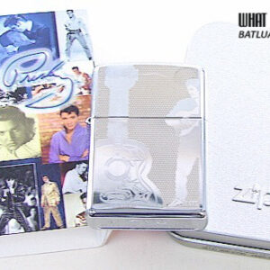 Zippo 24259 – Zippo Elvis Guitar High polish Chrome 2