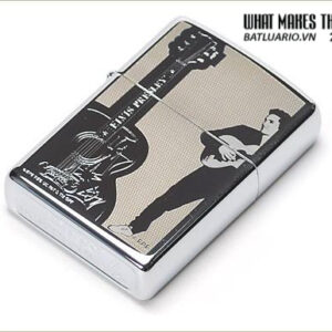 Zippo 24259 – Zippo Elvis Guitar High polish Chrome