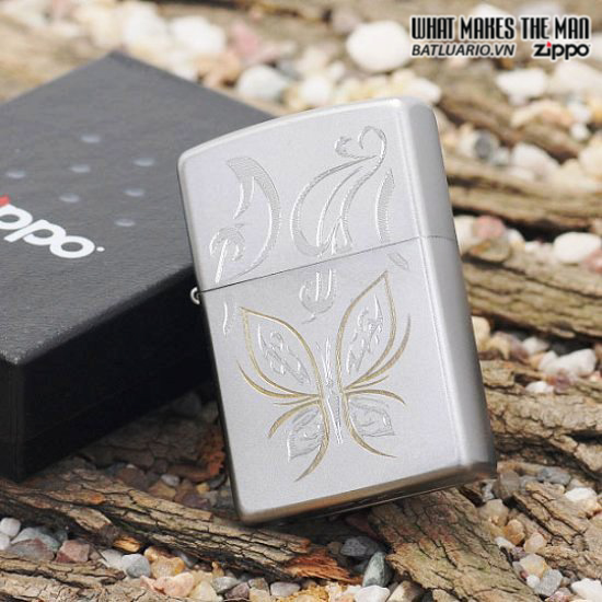 Zippo 24339 – Zippo Lighter Golden Butterfly