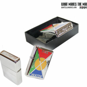Zippo 24812 - Zippo Bottomz Up Fire Wind Earth Water 6 Zippo 24812 – Zippo Bottomz Up Fire Wind Earth Water 1