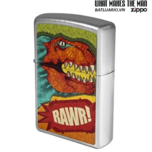 Zippo 24886 - Zippo T Rex Street Chrome 4 Zippo 24886 - Zippo T Rex Street Chrome - Ảnh 2