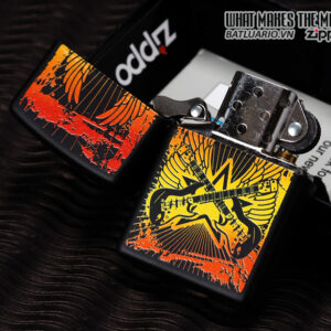 Zippo 24891 – Zippo Lighter Guitar Black Matte 2