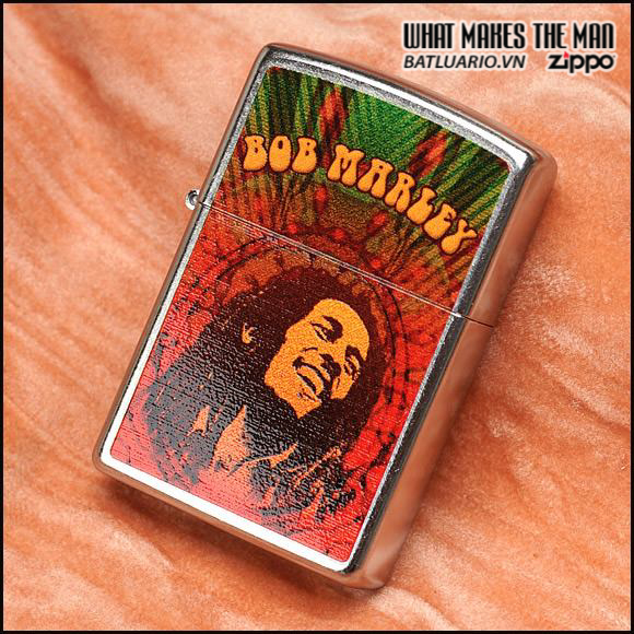 Zippo 24991 – Zippo Bob Marley Face Street Chrome 2