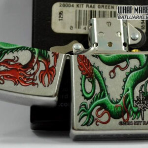 Zippo 28004 - Zippo Kit Rae Green Dragon 5 Zippo 28004 - Zippo Kit Rae Green Dragon - Ảnh 3
