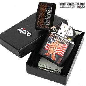 Zippo 28022 – Zippo Lynyrd Skynyrd American Magnet Girl Black Matte