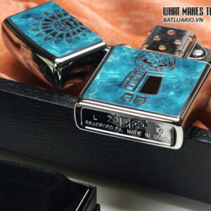 Zippo 28049 – Zippo Lighter Indian High Polish Chrome 2