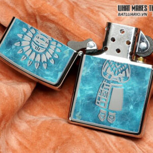 Zippo 28049 – Zippo Lighter Indian High Polish Chrome 1