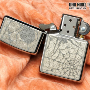 Zippo 28052 – Zippo Hidden Spider High Polish Chrome 1