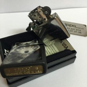 Zippo 28303 – Zippo White Wolf Black Matte 3