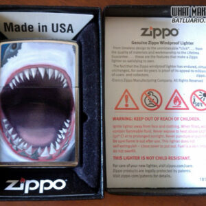 Zippo 28463 - Zippo Lighter Shark Teeth Street Chrome 5 Zippo 28463 – Zippo Lighter Shark Teeth Street Chrome 1