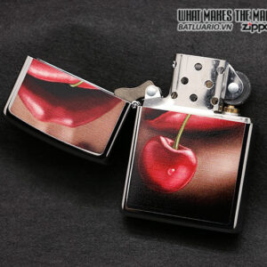 Zippo 28655 - Zippo Lips Cherries High Polish Chrome 7 Zippo 28655 - Zippo Lips Cherries High Polish Chrome - Ảnh 4