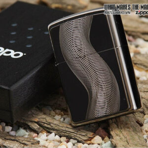 Zippo 667 - Zippo Texas Twister Emblem Black Ice 5 Zippo 667 – Zippo Texas Twister Emblem Black Ice