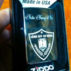 Zippo khắc CẢNH SÁT CƠ ĐỘNG – Zippo 150.CSCD 3 Zippo khắc CẢNH SÁT CƠ ĐỘNG – Zippo 150.CSCD