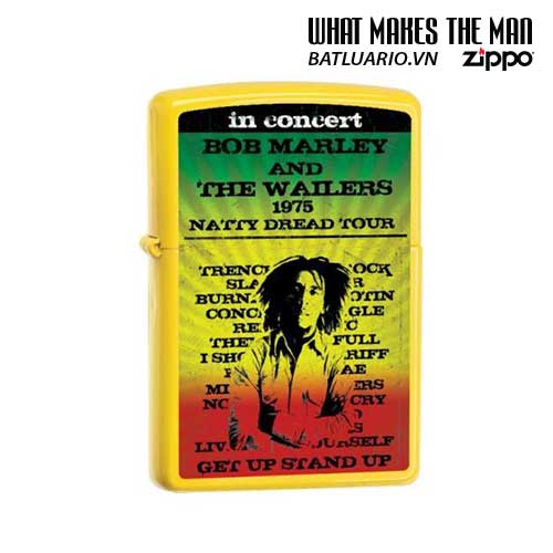 Zippo 24993 - Zippo Bob Marley Yellow Matte