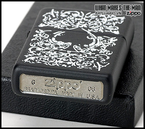 Zippo 24503 – Zippo Black Ace Black Matte 1