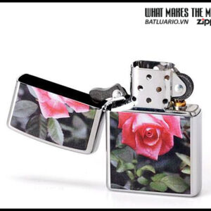 Zippo 24527 – Zippo Rose High Polish Chrome