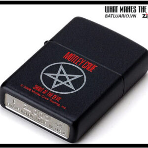 Zippo 24563 - Zippo Motley Crue Black Matte 5 Zippo 24563 - Zippo Motley Crue Black Matte - Ảnh 2