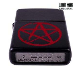 Zippo 24889 – Zippo Pentagram Black Matte