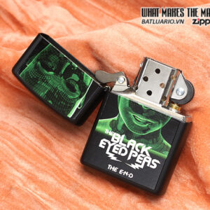 Zippo 28026 – Zippo Black Matte Black Eyed Peas The End 2