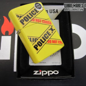 Zippo 28060 – Zippo Lighter Police Caution Lemon