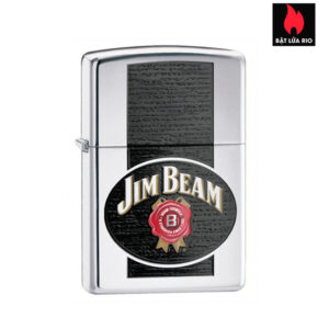 Zippo 28071 - Zippo Jim Beam Stamp Polished Chrome