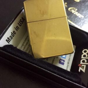 Zippo 1989 – Solid Brass Chủ đề Logo Quốc Huy HAWAII 3