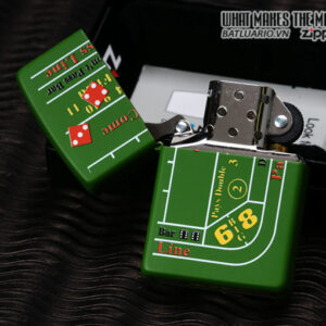 Zippo 24893 – Zippo Craps Table Moss Green Matte