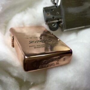 Zippo 1990 – đít lồi chữ xéo FOR THE LIGHT OF YOUR LIFE 5