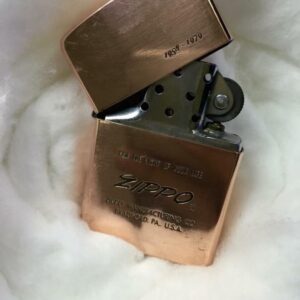 Zippo 1990 – đít lồi chữ xéo FOR THE LIGHT OF YOUR LIFE 3