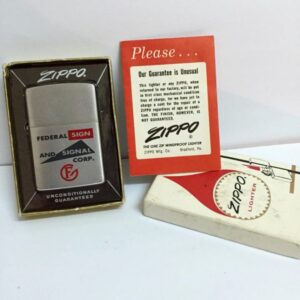 Zippo 1966 – FEDERAL SIGN AND SIGNAL 4