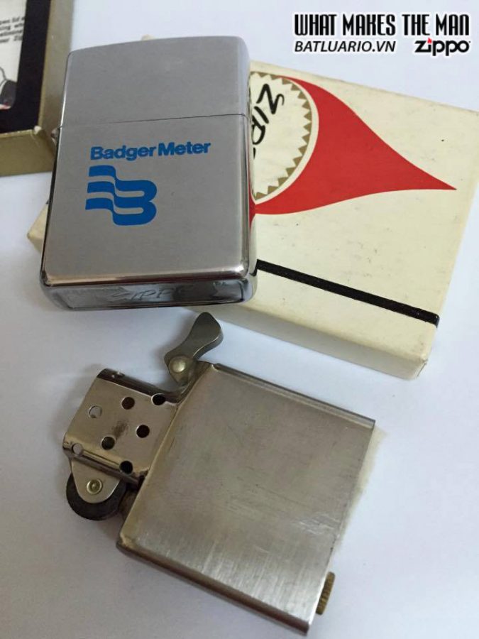 Zippo 1973 BADGER METER 6 Zippo 1973 BADGER METER - Ảnh 6