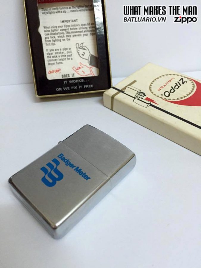 Zippo 1973 BADGER METER 10 Zippo 1973 BADGER METER - Ảnh 10
