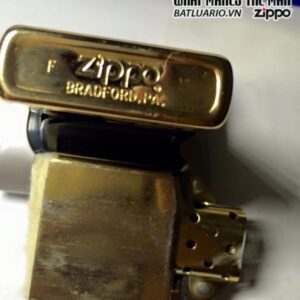 ZIPPO 1990 - GOLD PLATED F - VI 10 ZIPPO 1990 – GOLD PLATED F – VI 2