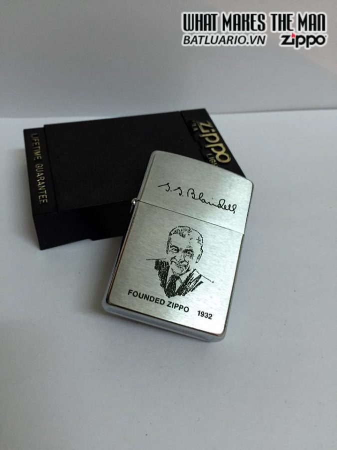 ZIPPO 1995 - FOUNDER LIGHTER BRUSHED CHROME 6 ZIPPO 1995 – FOUNDER LIGHTER BRUSHED CHROME 3