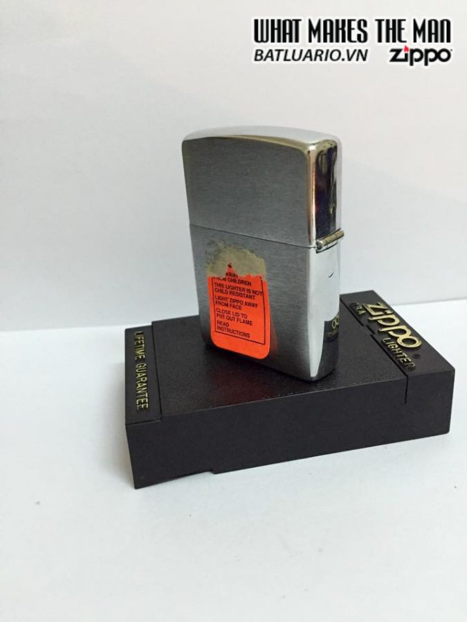 ZIPPO 1995 - FOUNDER LIGHTER BRUSHED CHROME 7 ZIPPO 1995 – FOUNDER LIGHTER BRUSHED CHROME 2