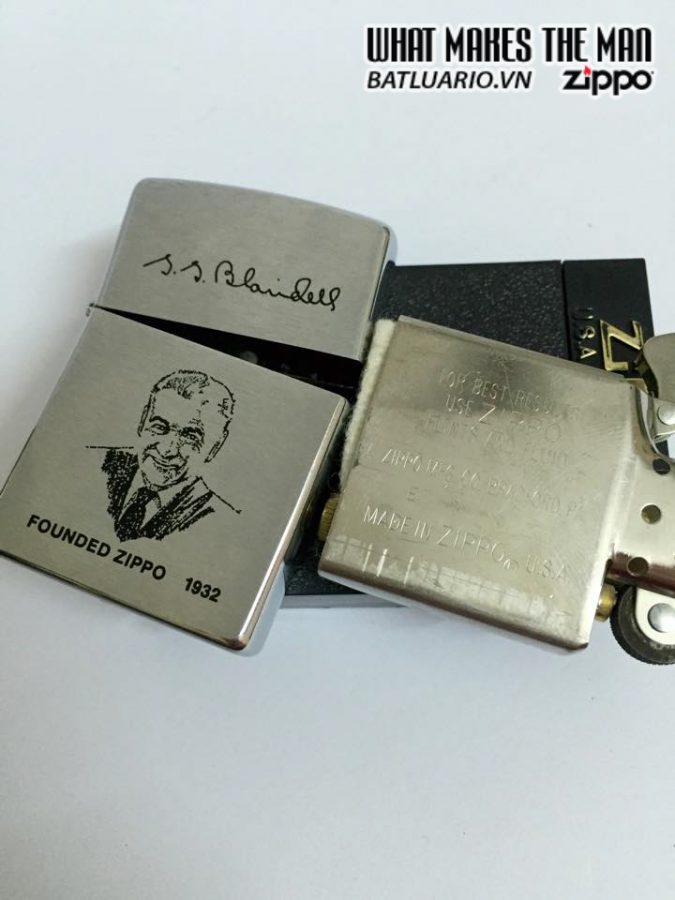 ZIPPO 1995 – FOUNDER LIGHTER BRUSHED CHROME 8 ZIPPO 1995 – FOUNDER LIGHTER BRUSHED CHROME 8