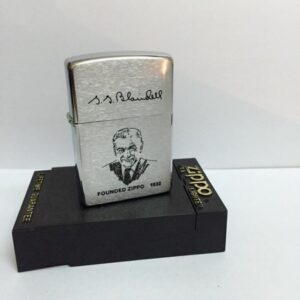 ZIPPO 1995 – FOUNDER LIGHTER BRUSHED CHROME 7