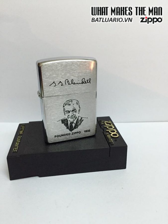 ZIPPO 1995 – FOUNDER LIGHTER BRUSHED CHROME 7 ZIPPO 1995 – FOUNDER LIGHTER BRUSHED CHROME 7